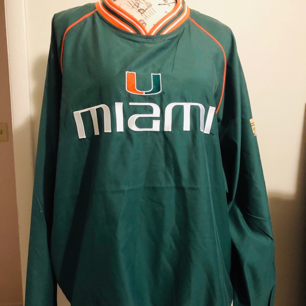 University of Miami Pull Over Large Unisex